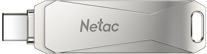 Флеш Диск Netac 32GB U782C NT03U782C-032G-32PN USB3.0 серебристый — фото 1