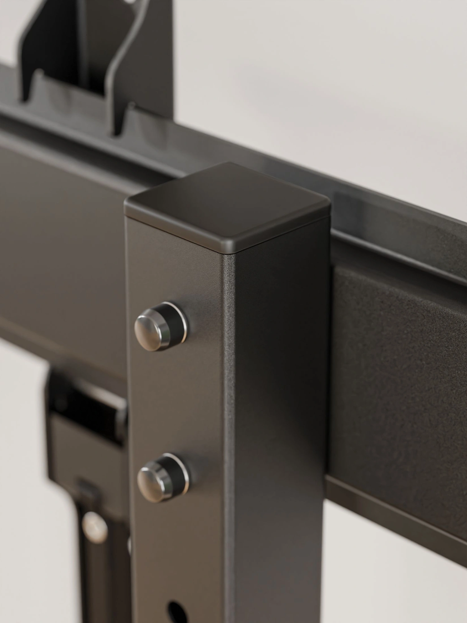Стойка для телевизора Holder PR-108 черный/дуб 32"-65" макс.40кг напольный мобильный — миниатюра 11