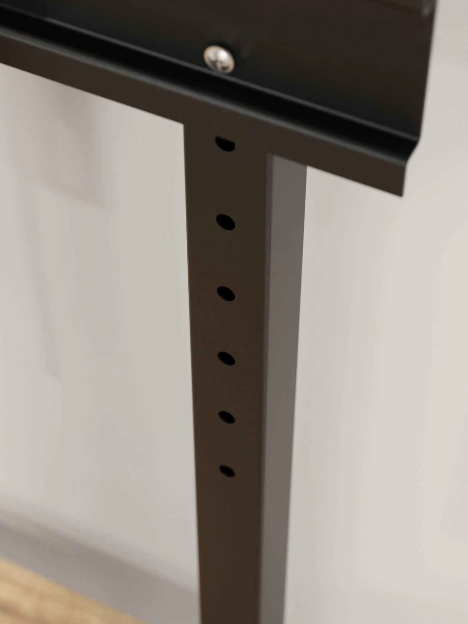 Стойка для телевизора Holder PR-108 черный/дуб 32"-65" макс.40кг напольный мобильный — миниатюра 13