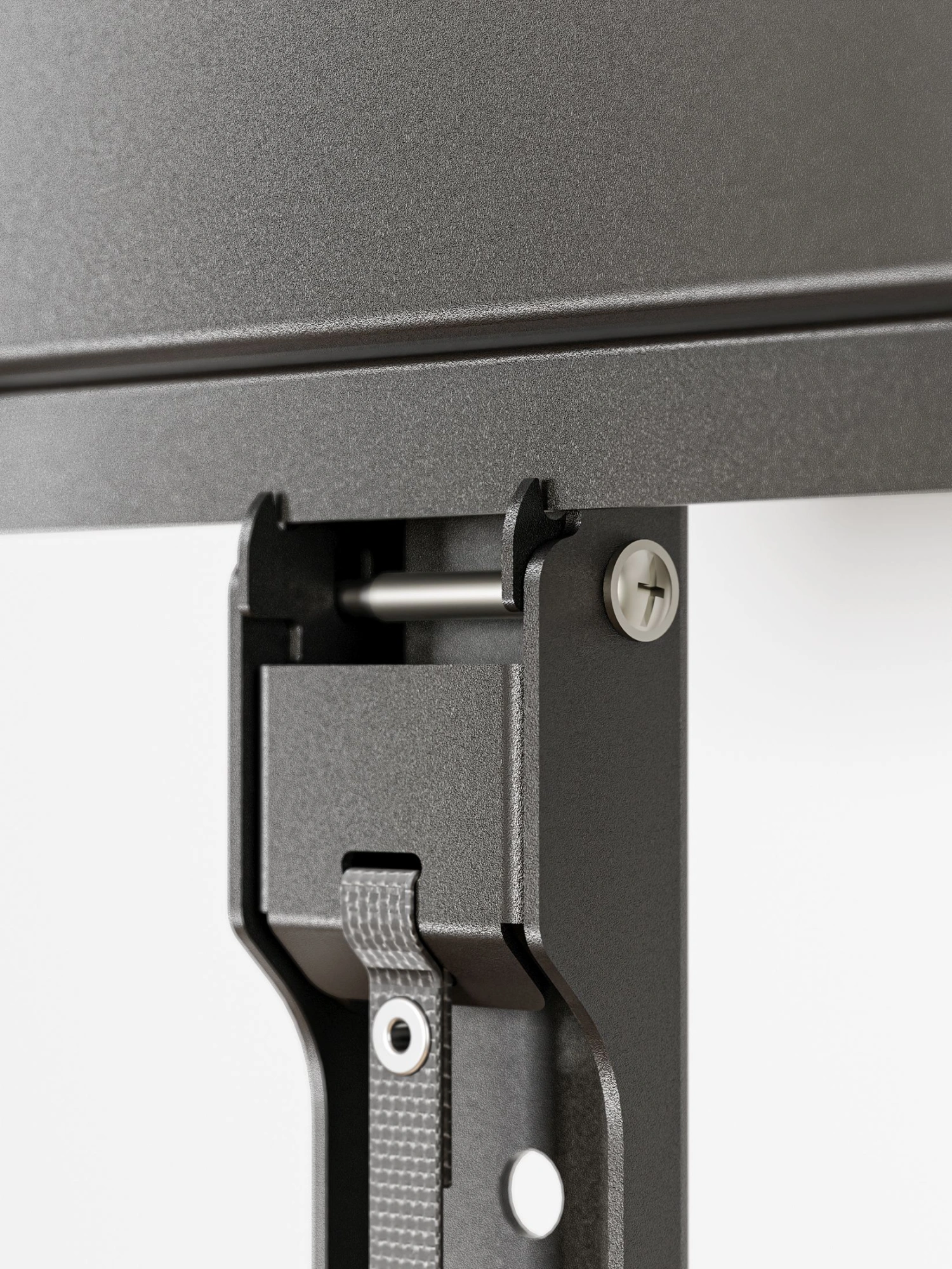 Стойка для телевизора Holder PR-108 черный/дуб 32"-65" макс.40кг напольный мобильный — миниатюра 15