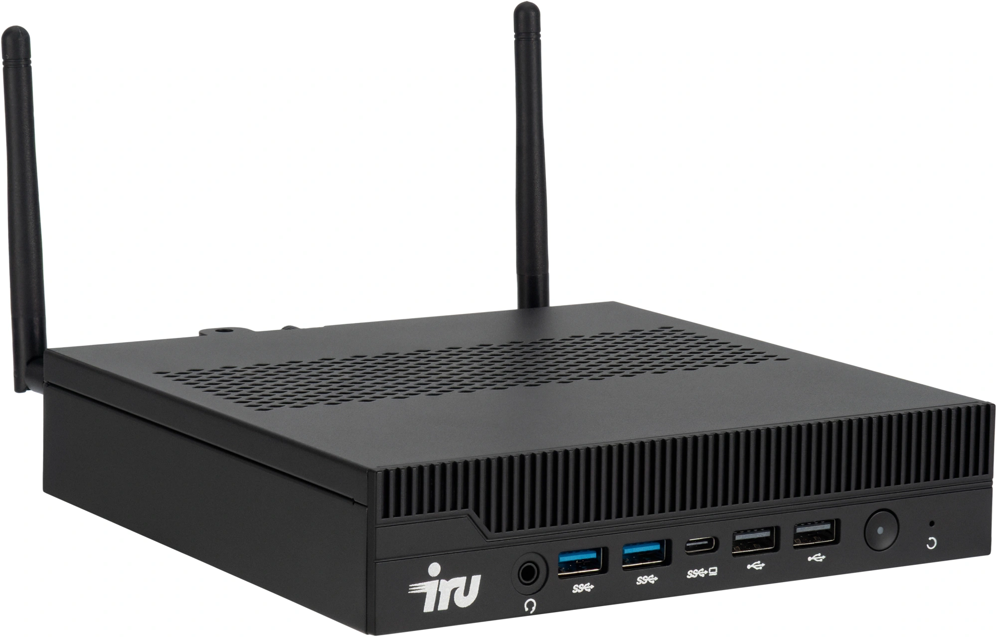 Неттоп IRU 310H6ITF i5 13400 (2.5) 16Gb SSD512Gb UHDG 730 Windows 11 Pro GbitEth WiFi BT 120W черный (2122066) — миниатюра 2