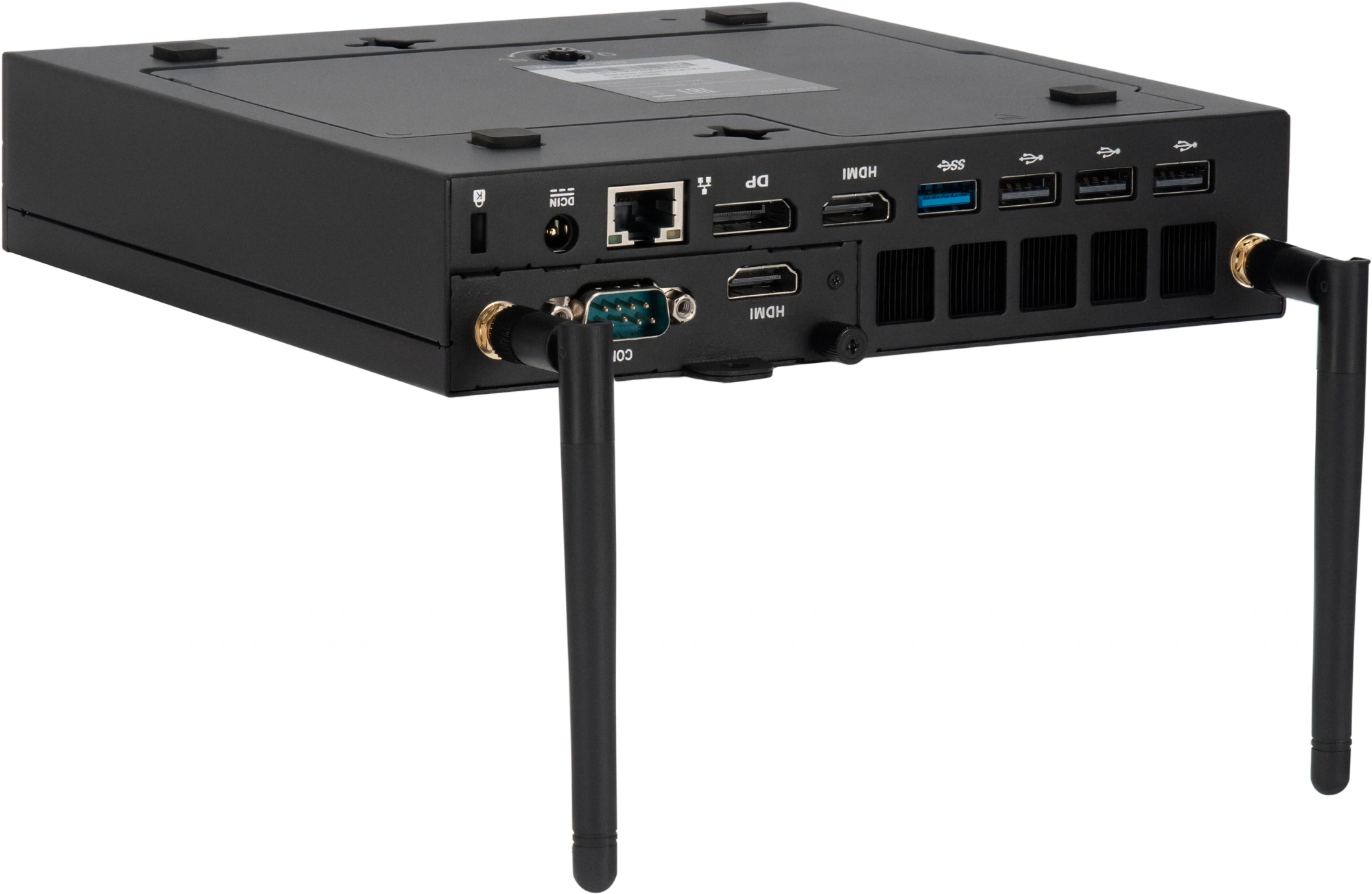 Неттоп IRU 310H6ITF i5 13400 (2.5) 16Gb SSD512Gb UHDG 730 Windows 11 Pro GbitEth WiFi BT 120W черный (2122066) — миниатюра 9