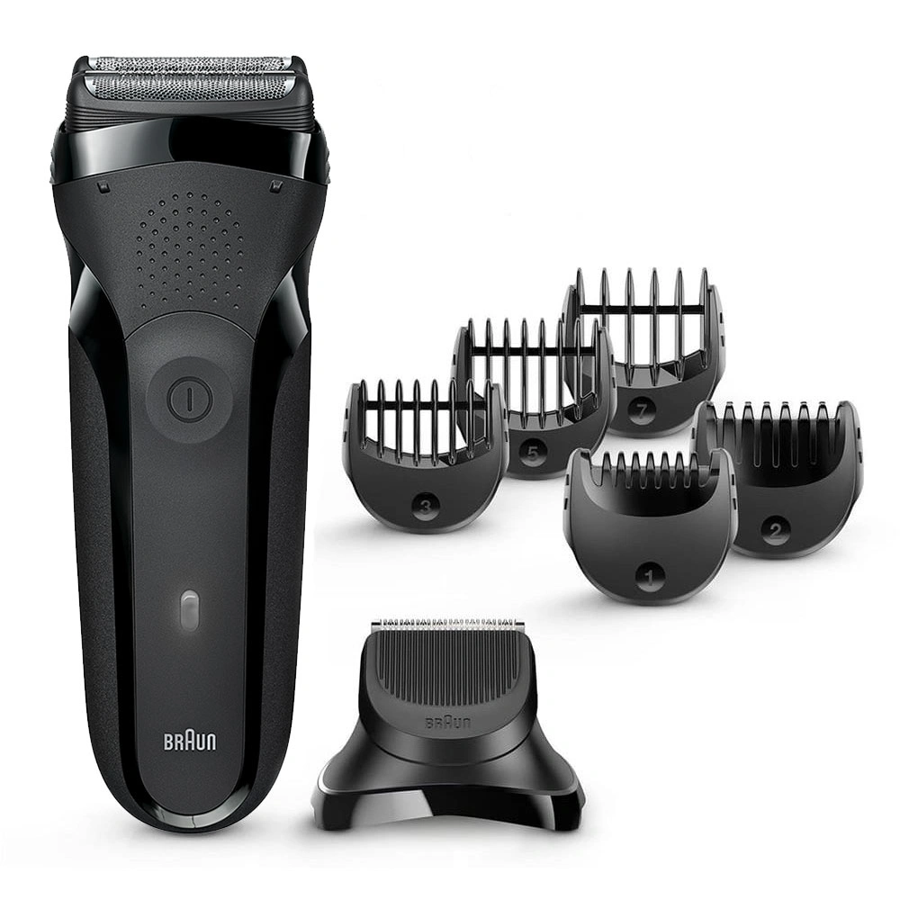 Бритва сетчатая Braun Series 3 300BT реж.эл.:2 питан.:аккум. черный — миниатюра 9