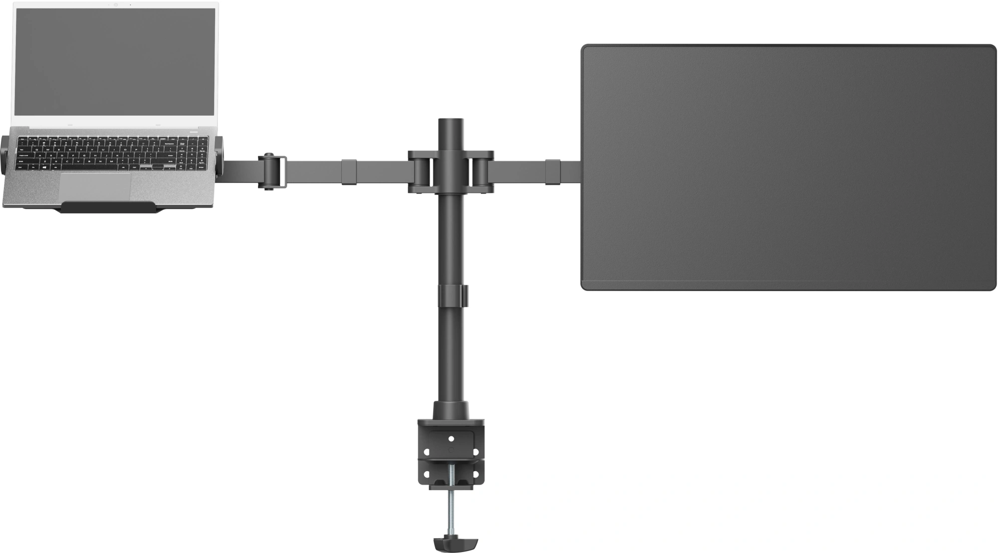 Кронштейн для монитора/ноутбука Cactus CS-VM-LH24-BL черный 17"-35" макс.20кг настольный поворот и наклон — миниатюра 3