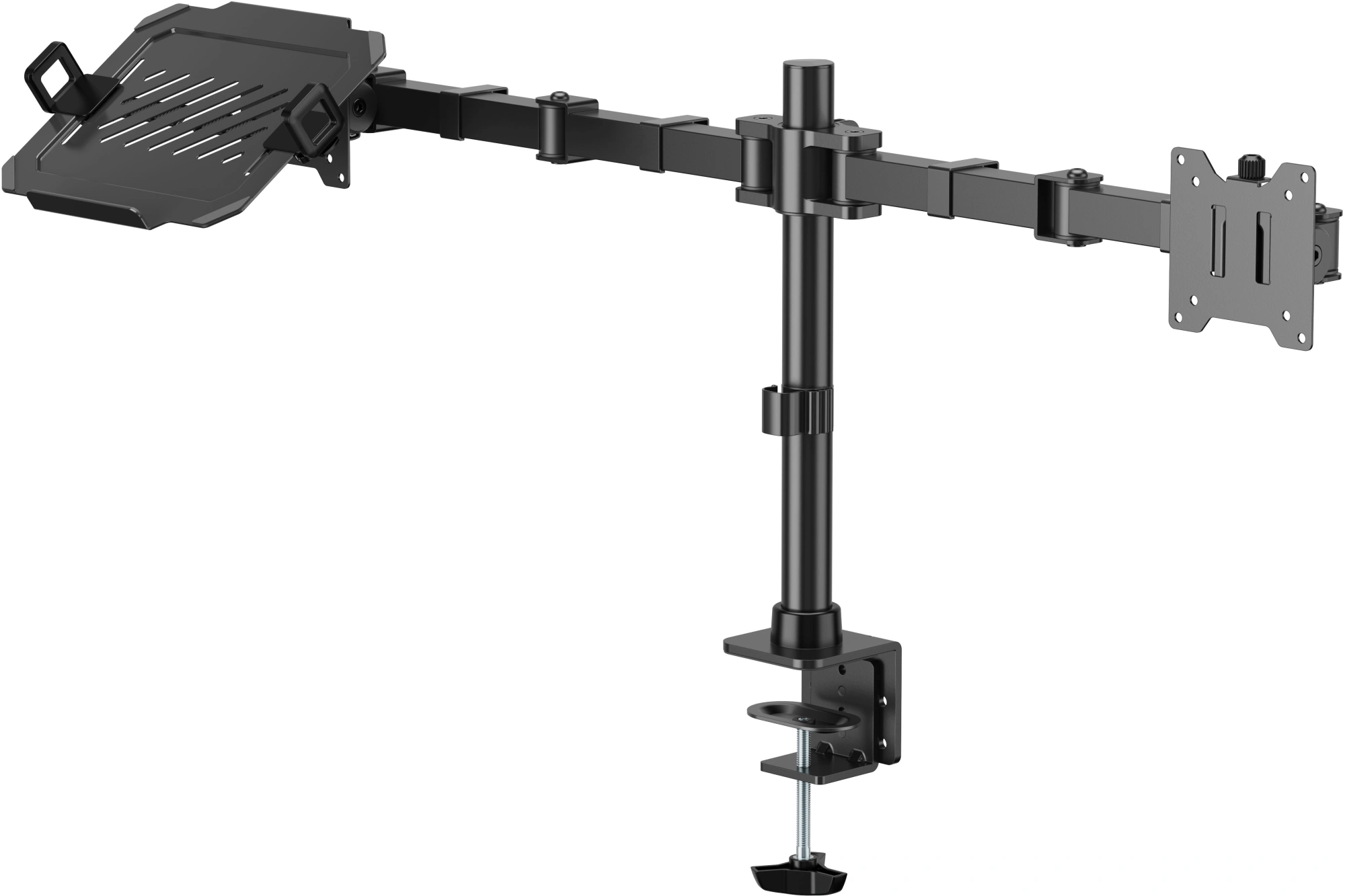 Кронштейн для монитора/ноутбука Cactus CS-VM-LH24-BL черный 17"-35" макс.20кг настольный поворот и наклон — миниатюра 4