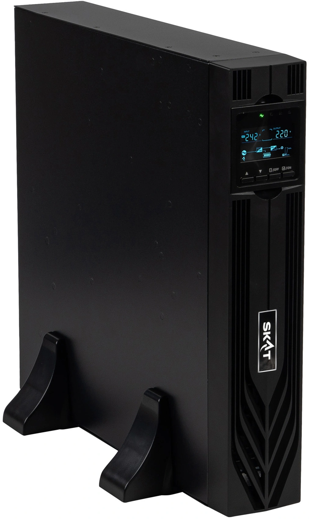 Источник бесперебойного питания Бастион 2000-Rack-ON-4X9-E P3 2000Вт 2000ВА черный — фото 1