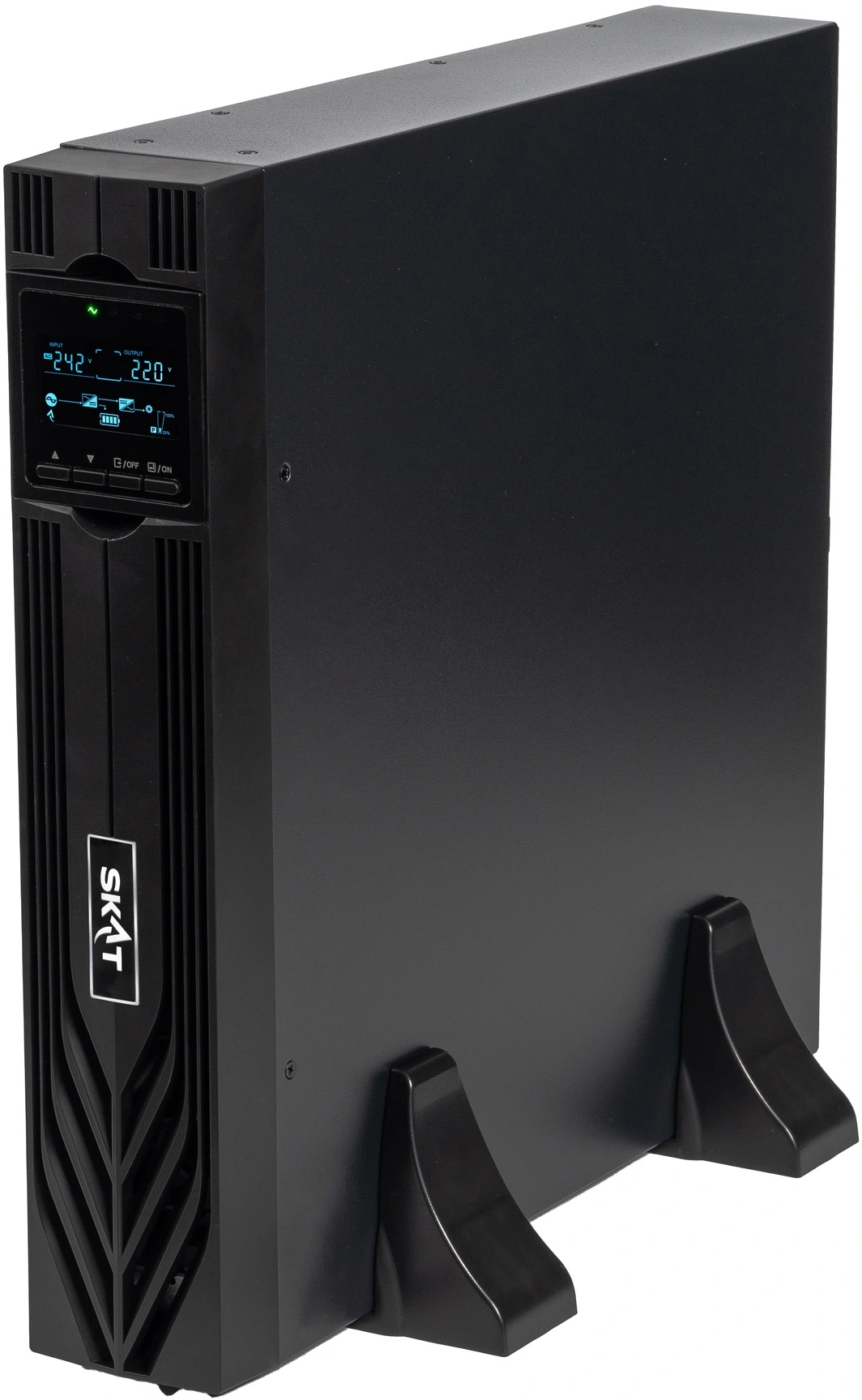 Источник бесперебойного питания Бастион 2000-Rack-ON-4X9-E P3 2000Вт 2000ВА черный — миниатюра 3