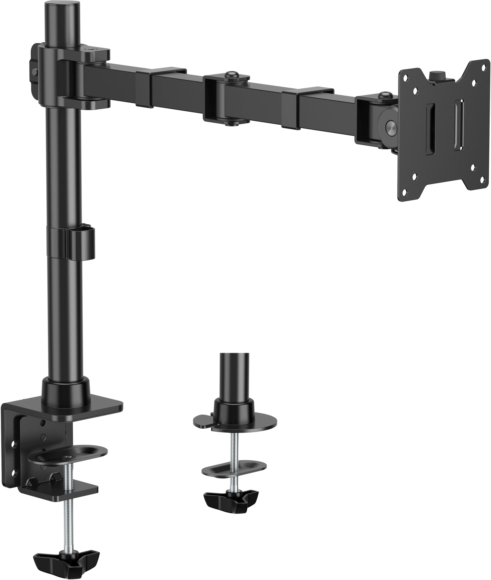 Кронштейн для мониторов Cactus CS-VM-D49-BK черный 17"-49" макс.20кг настольный поворот и наклон — фото 1