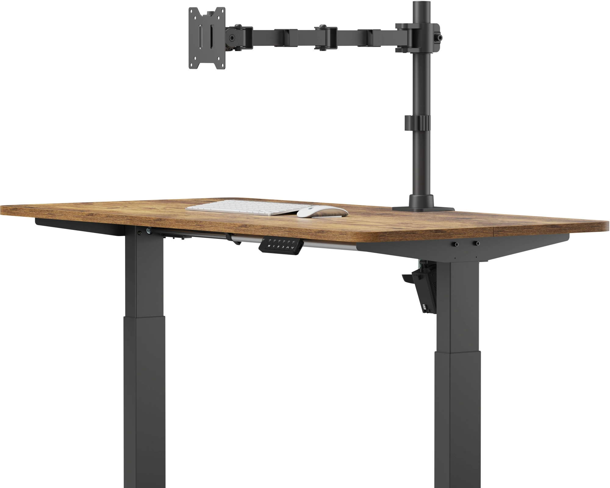 Кронштейн для мониторов Cactus CS-VM-D49-BK черный 17"-49" макс.20кг настольный поворот и наклон — миниатюра 5