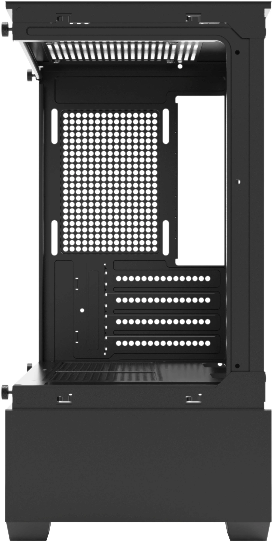 Корпус Bloody CC-125 черный без БП mATX 5x120mm 2xUSB2.0 1xUSB3.0 audio bott PSU — миниатюра 17