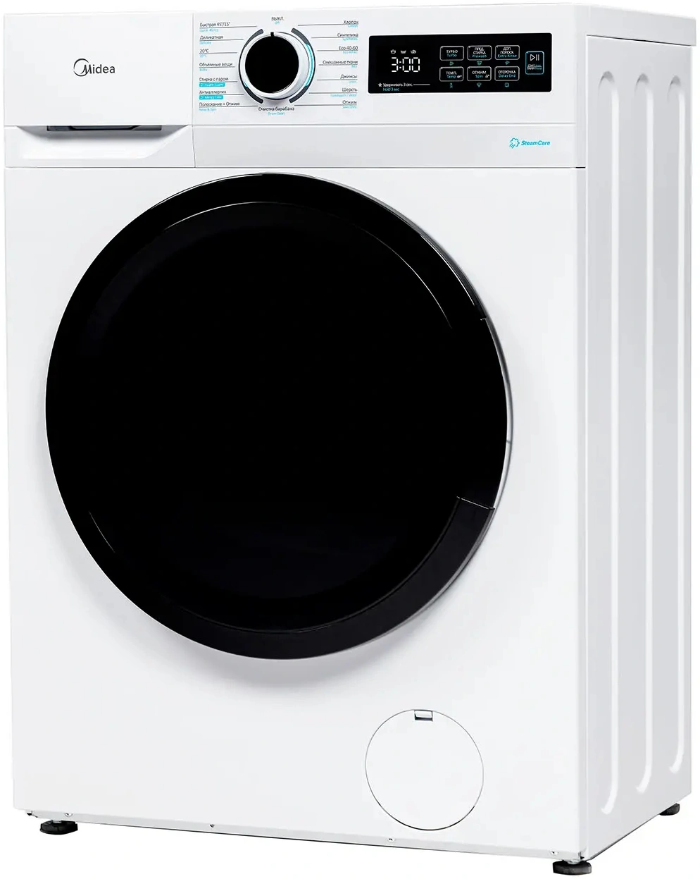 Стиральная машина Midea MF01814BS47/W класс: A загр.фронтальная макс.:8кг белый инвертор — миниатюра 6