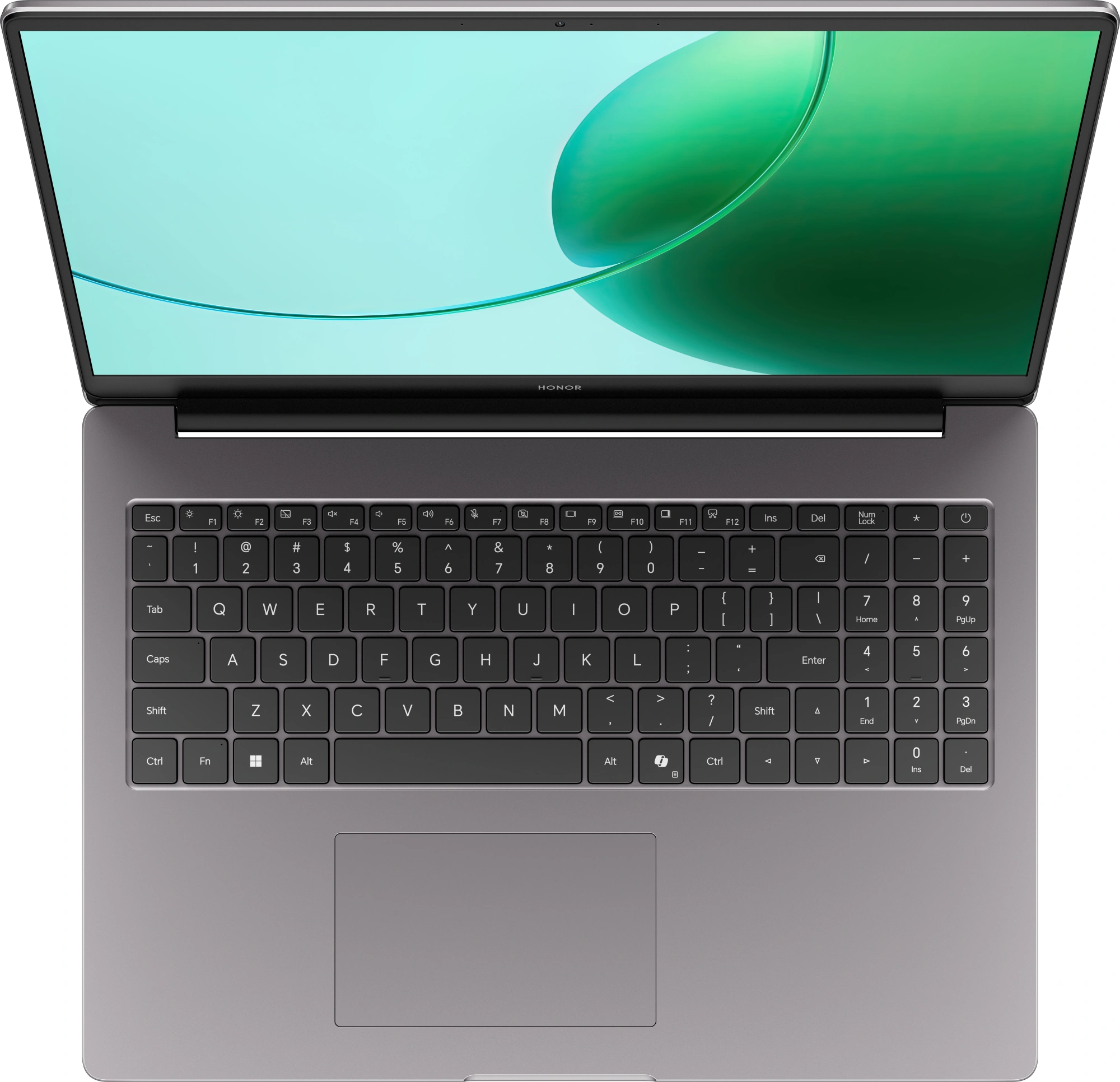 Ноутбук Honor MagicBook X16 2025 GOH-X Ryzen 5 6600H 16Gb SSD512Gb AMD Radeon 660M 16" IPS FHD+ (1920x1200) без ОС grey WiFi BT Cam (5301APLM) — миниатюра 9