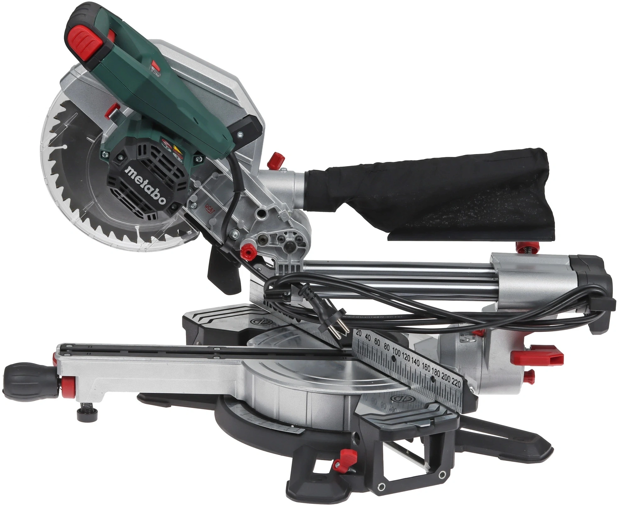Торцовочная пила Metabo KGS 216 M Set 1500Вт 5000об/мин d=216мм — миниатюра 4