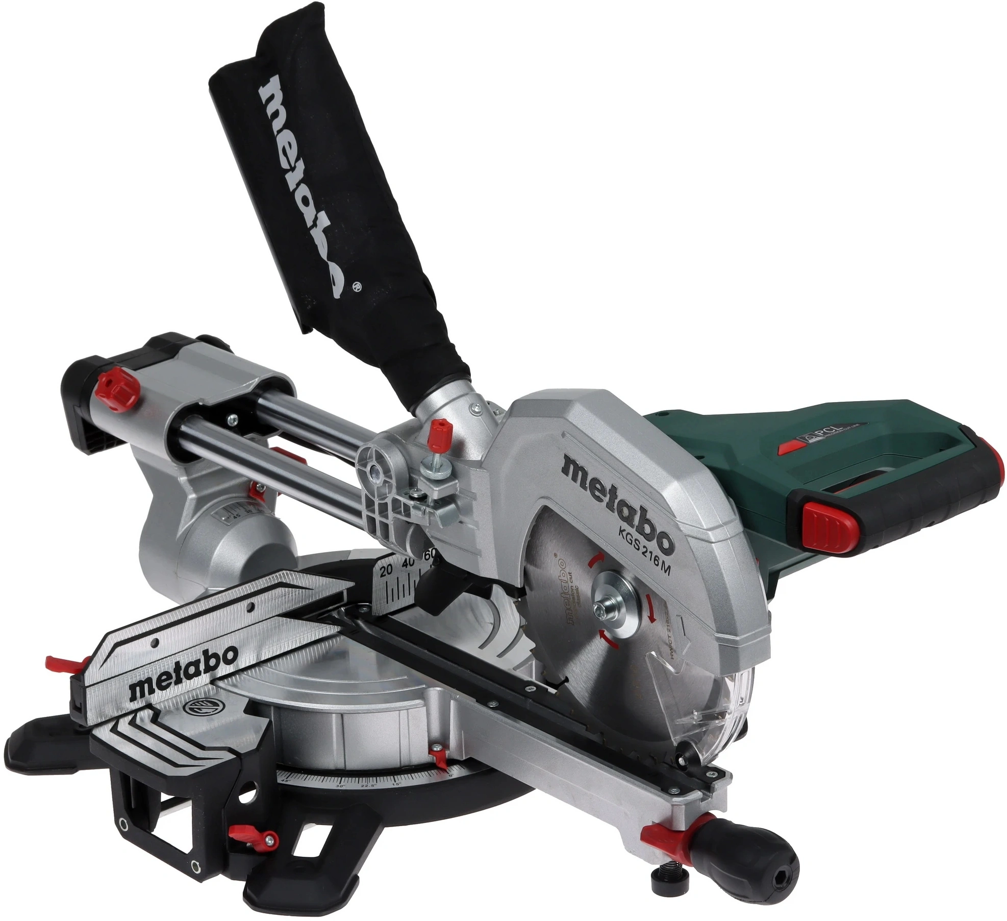 Торцовочная пила Metabo KGS 216 M Set 1500Вт 5000об/мин d=216мм — миниатюра 7