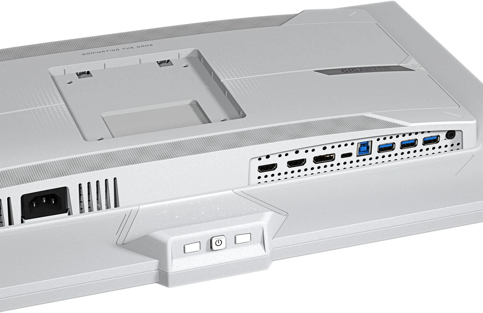 Монитор Gigabyte 27" M27UP ICE белый IPS LED 16:9 HDMI M/M матовая HAS Piv 350cd 178гр/178гр 3840x2160 160Hz G-Sync DP 4K USB 6.65кг — миниатюра 8