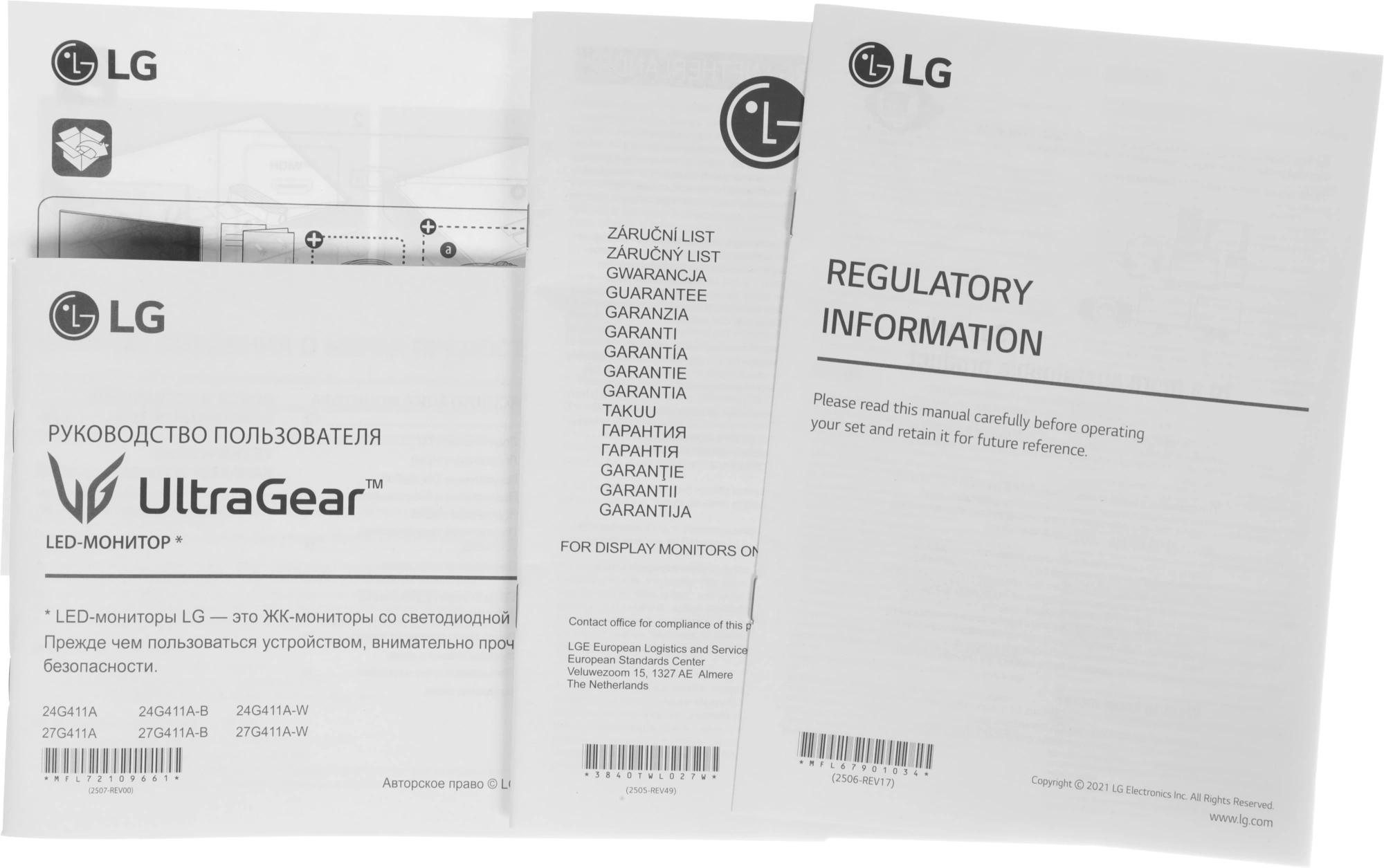 Монитор LG 23.8" UltraGear 24G411A-B черный IPS LED 16:9 HDMI матовая 1500:1 250cd 178гр/178гр 1920x1080 144Hz G-Sync FreeSync DP FHD 3.3кг — миниатюра 12