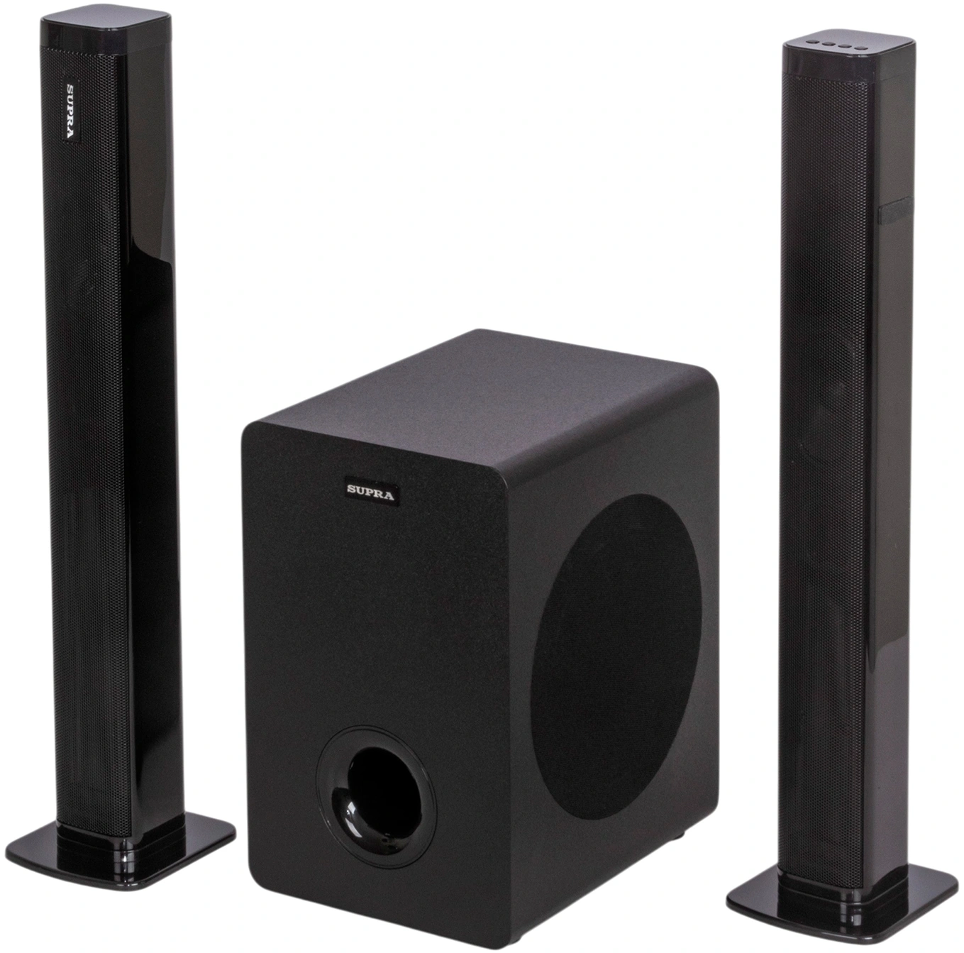 Саундбар Supra SSB-212 2.1 200Вт+400Вт черный — миниатюра 2