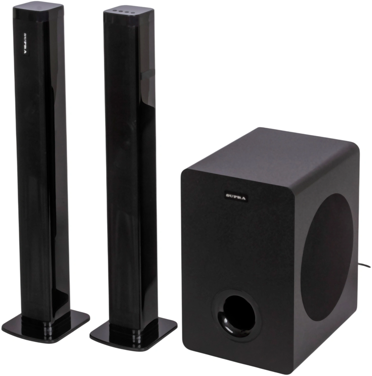 Саундбар Supra SSB-212 2.1 200Вт+400Вт черный — миниатюра 3