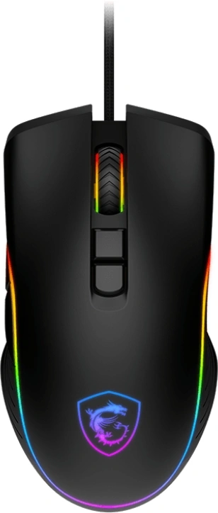 Мышь MSI Forge GM300 черный оптическая 7200dpi USB 6but (S12-0402300-HH9) — фото 1