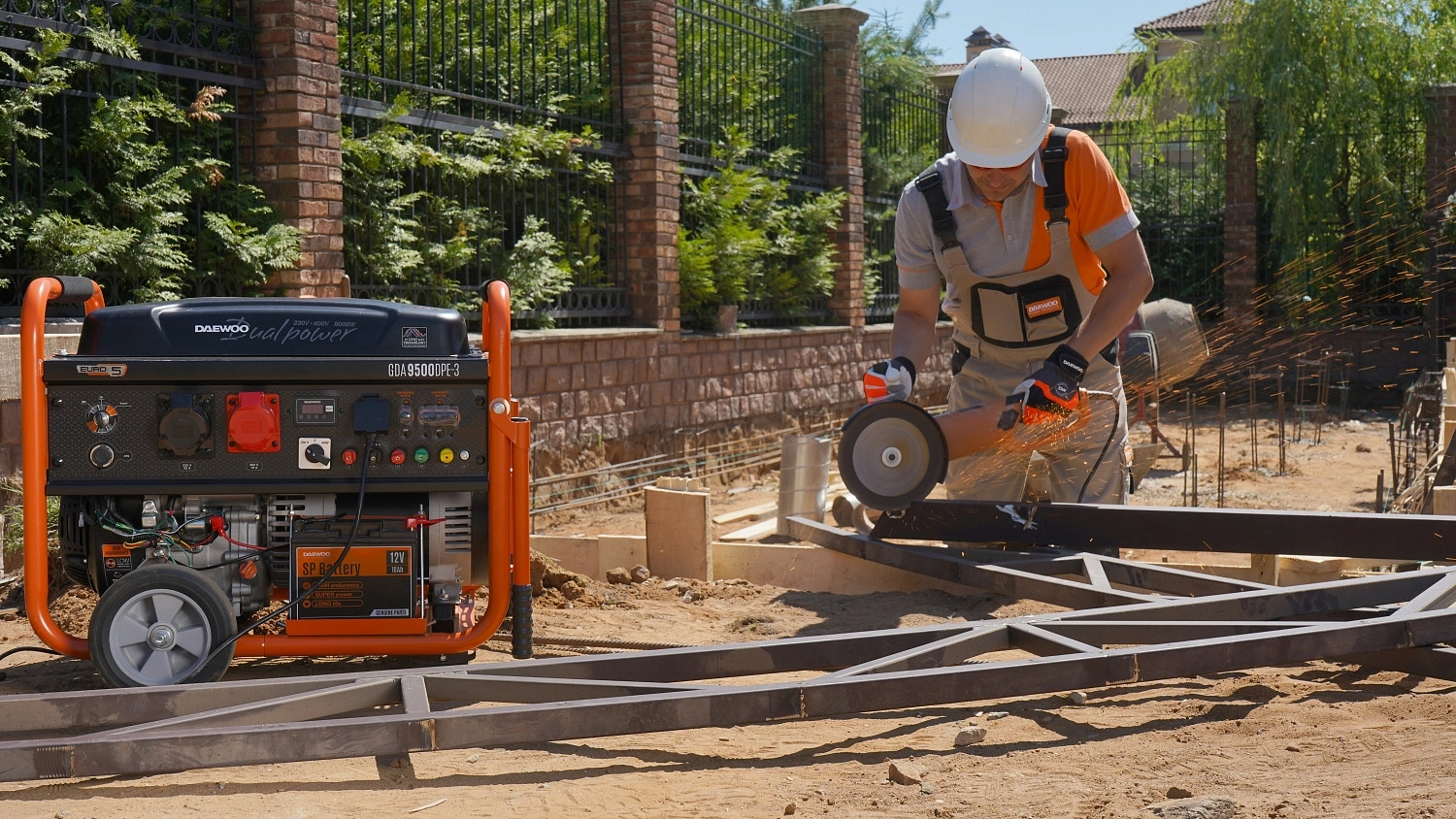 Генератор Daewoo GDA 9500DPE-3 8.6кВт — миниатюра 12