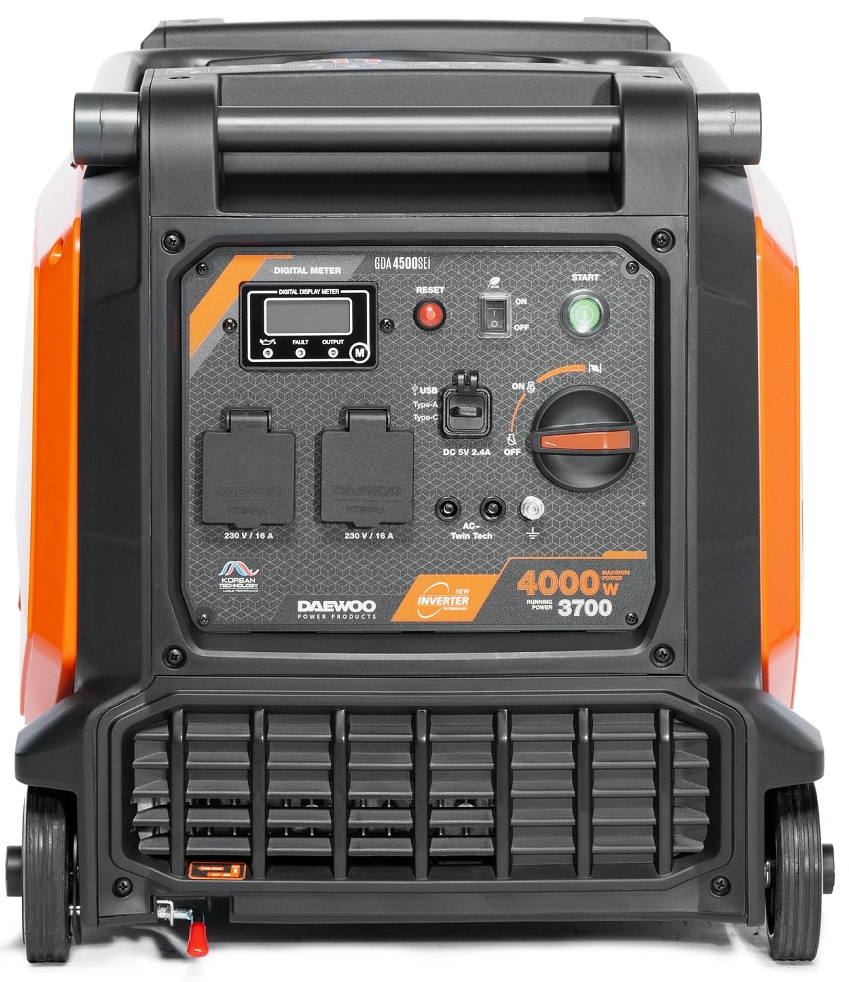 Генератор Daewoo GDA 4500SEi 4кВт — миниатюра 8