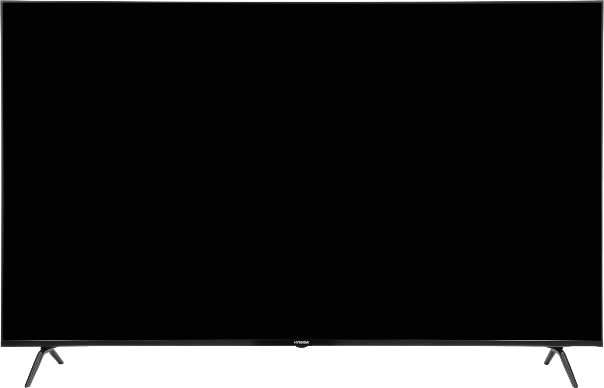 Телевизор LED Hyundai 75" H-LED75BU7011 Google TV Frameless Metal черный 4K Ultra HD 60Hz MEMC DVB-T DVB-T2 DVB-C DVB-S DVB-S2 USB WiFi Smart TV — миниатюра 3