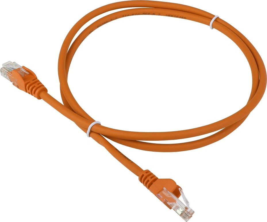 Патч-корд Lanmaster LAN-PC45/U6-0.5-OR UTP RJ-45 вил.-вилка RJ-45 кат.6 0.5м оранжевый LSZH — фото 1