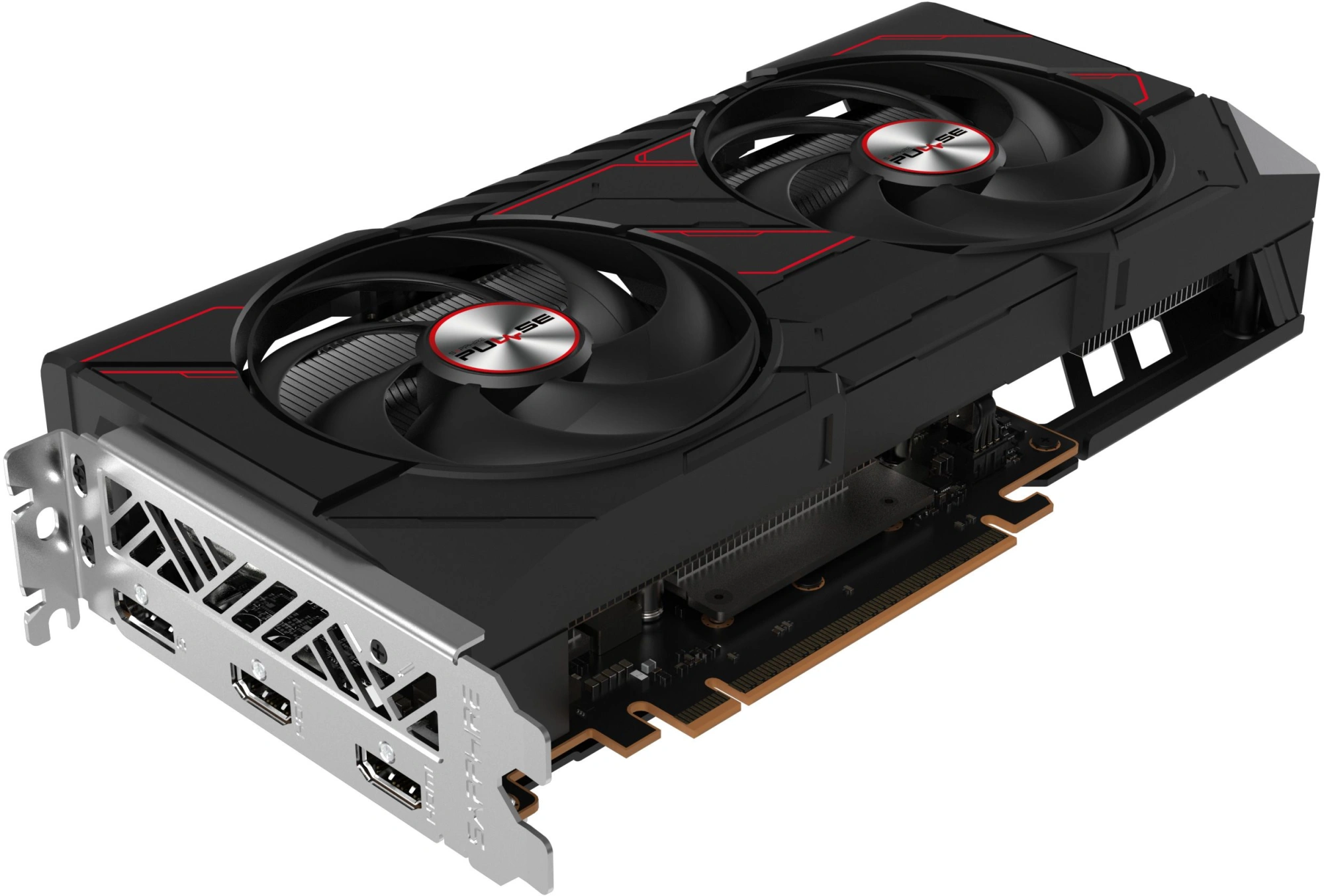 Видеокарта Sapphire PCI-E 5.0 11350-04-20G PULSE AMD RADEON RX 9060 XT GAMING OC 8GB DUAL AMD Radeon RX 9060XT 8Gb 128bit GDDR6 2700/20000 HDMIx2 DPx1 HDCP Ret — миниатюра 2