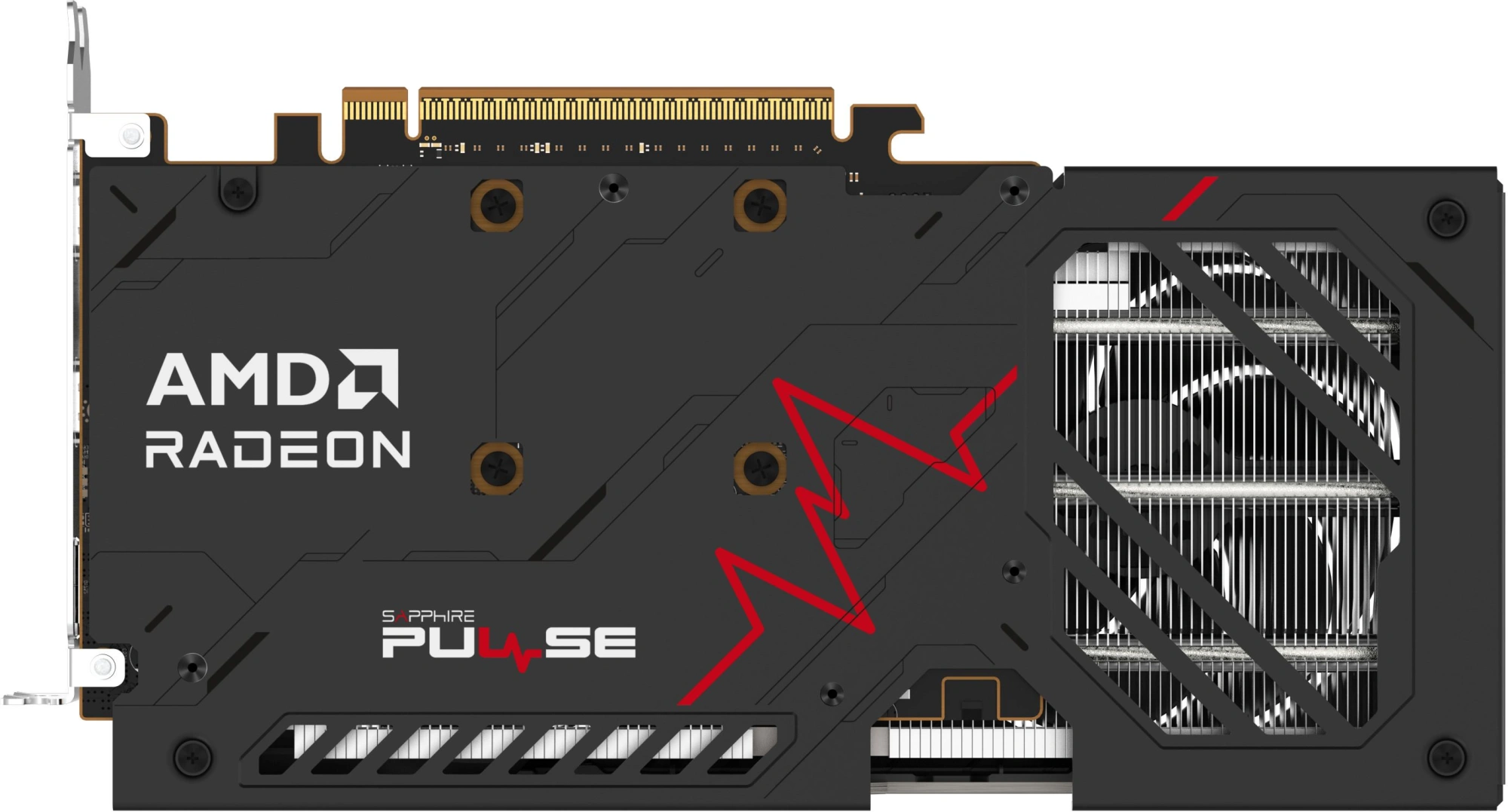 Видеокарта Sapphire PCI-E 5.0 11350-04-20G PULSE AMD RADEON RX 9060 XT GAMING OC 8GB DUAL AMD Radeon RX 9060XT 8Gb 128bit GDDR6 2700/20000 HDMIx2 DPx1 HDCP Ret — миниатюра 5