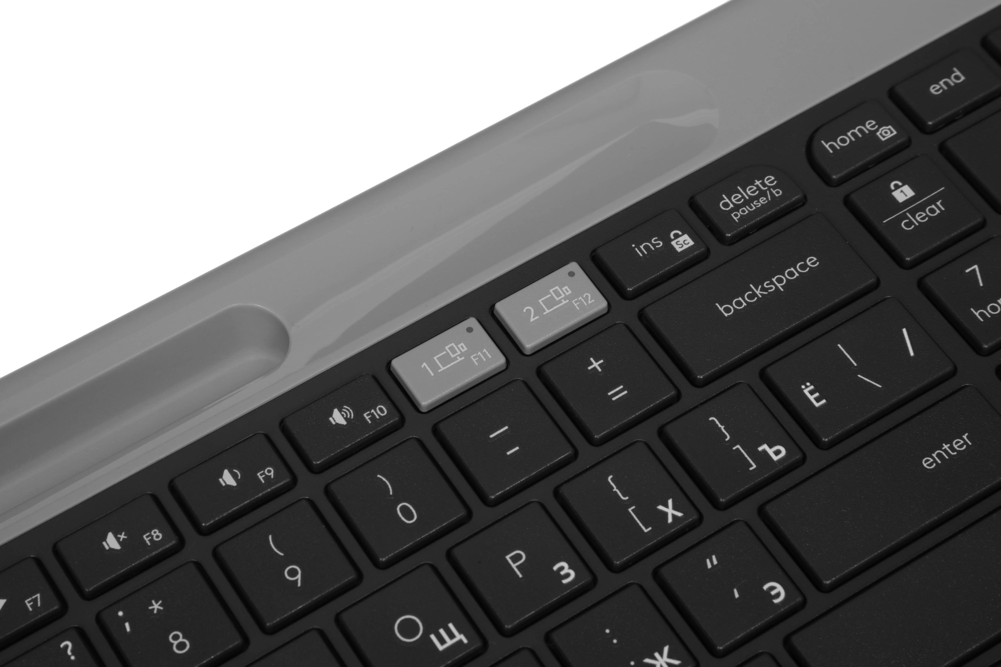 Клавиатура Logitech K580 черный/серебристый USB беспроводная BT/Radio slim Multimedia (920-009208) — миниатюра 6