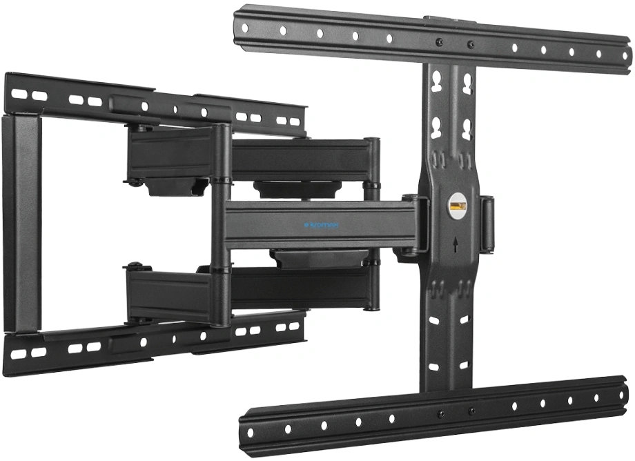 Кронштейн для телевизора Kromax Ultra Slim-102 черный 32"-90" макс.60кг настенный поворот и наклон — фото 1