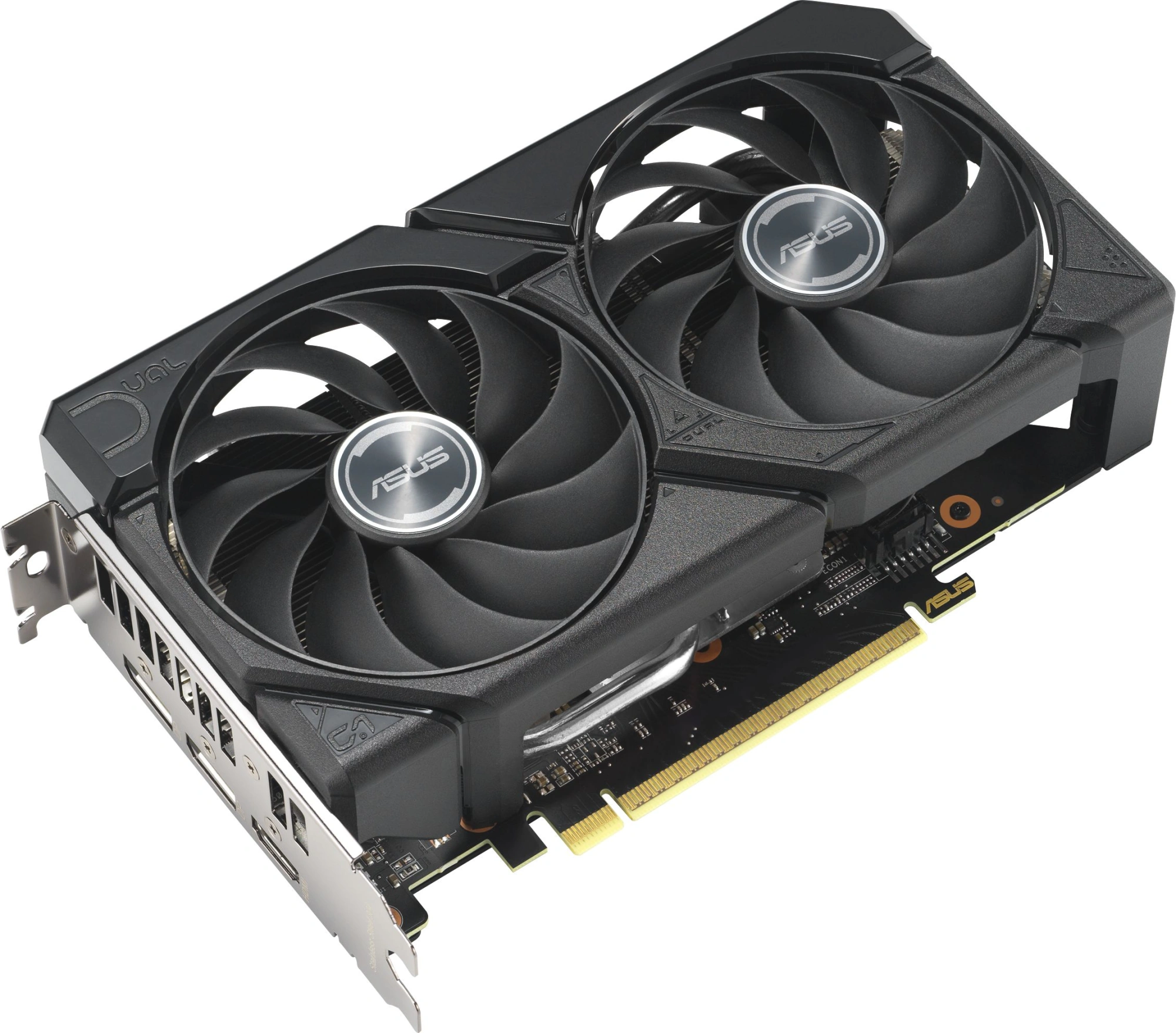 Видеокарта Asus PCI-E 5.0 DUAL-RX9060XT-16G AMD Radeon RX 9060XT 16Gb 128bit GDDR6 2620/20000 HDMIx1 DPx2 HDCP Ret — миниатюра 3