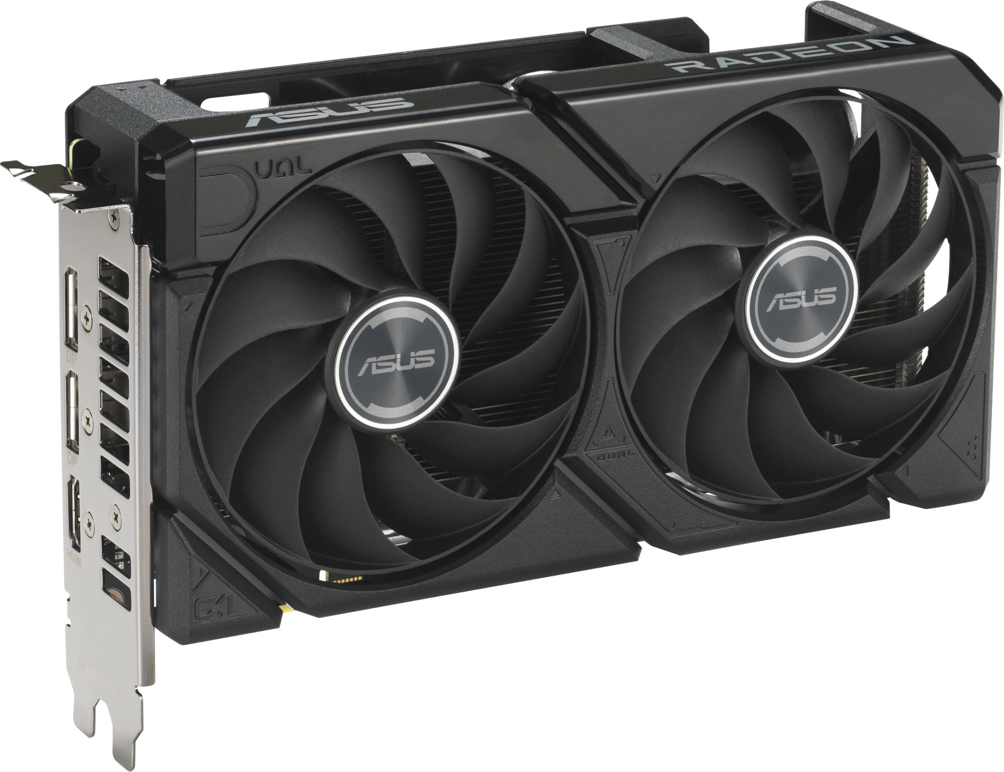 Видеокарта Asus PCI-E 5.0 DUAL-RX9060XT-16G AMD Radeon RX 9060XT 16Gb 128bit GDDR6 2620/20000 HDMIx1 DPx2 HDCP Ret — миниатюра 2