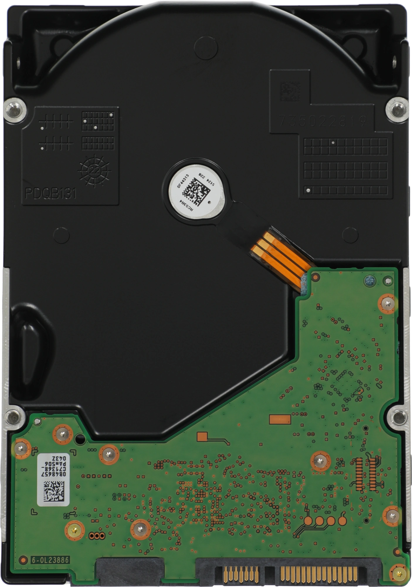 Жесткий диск WD SATA-III 20TB 0B48696 WUH722020CLE604 Ultrastar DC HC555 512E (7200rpm) 512Mb 3.5" — миниатюра 3