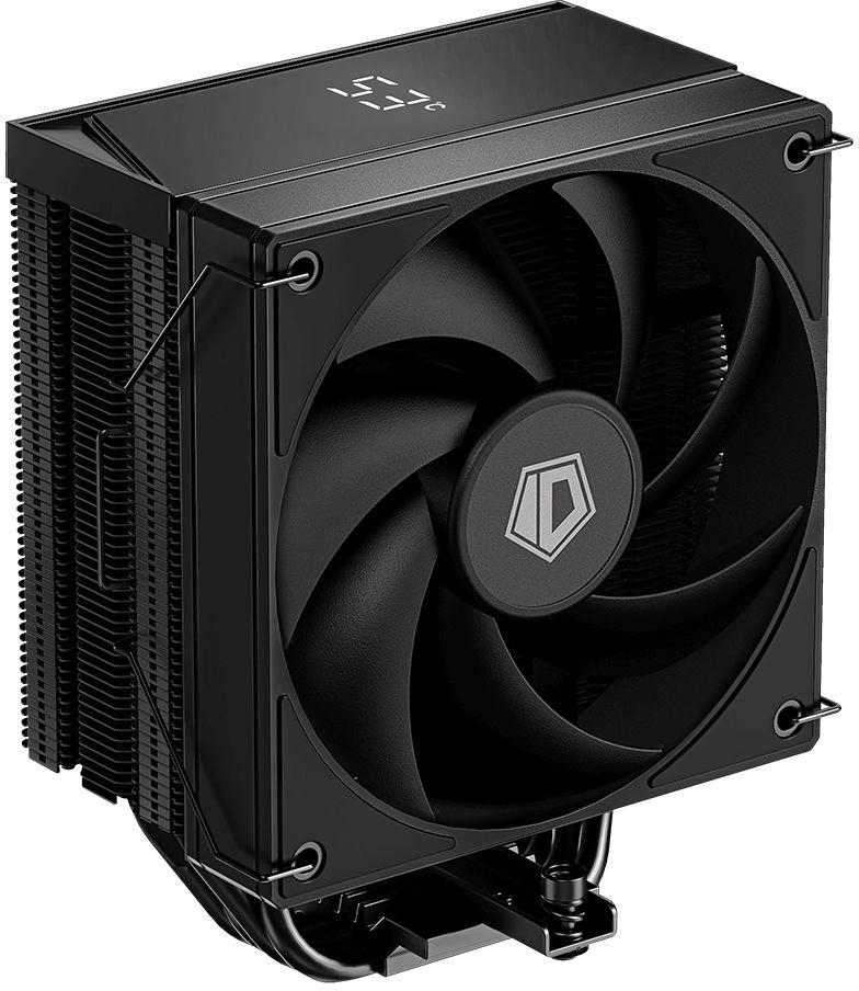 Устройство охлаждения(кулер) ID-Cooling Frozn A410 TD Soc-AM5/AM4/1200/1700/1851 черный 4-pin 29.85dB Al+Cu LCD 220W 750gr Ret — фото 1