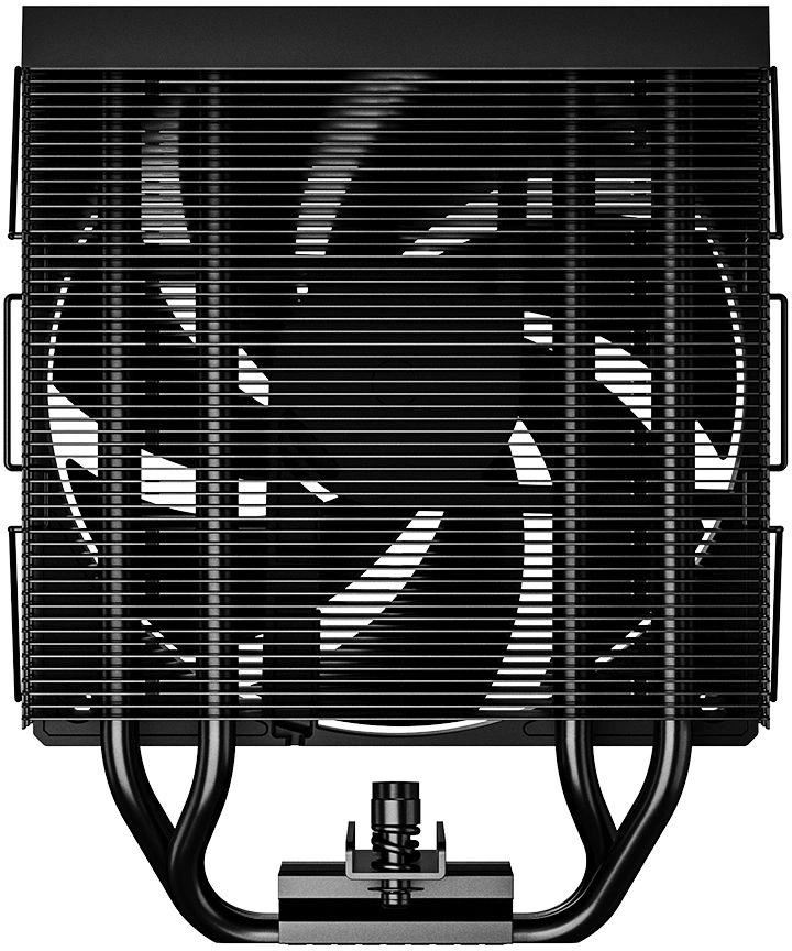 Устройство охлаждения(кулер) ID-Cooling Frozn A410 TD Soc-AM5/AM4/1200/1700/1851 черный 4-pin 29.85dB Al+Cu LCD 220W 750gr Ret — миниатюра 6