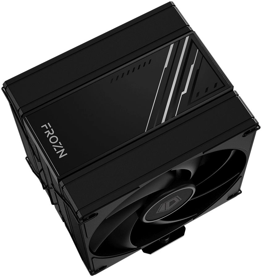 Устройство охлаждения(кулер) ID-Cooling Frozn A410 DK Soc-AM5/AM4/1200/1700/1851 черный 4-pin 29.85dB Al+Cu 230W 900gr Ret — миниатюра 4