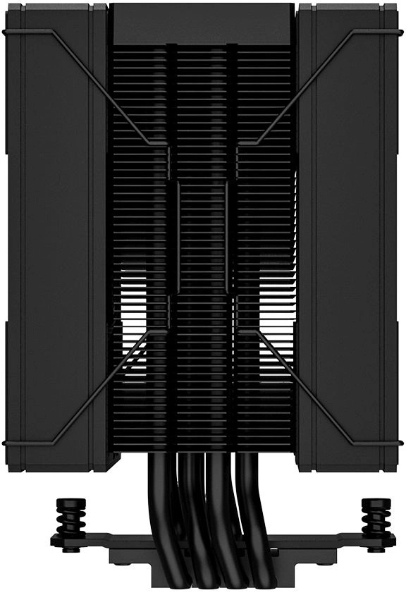 Устройство охлаждения(кулер) ID-Cooling Frozn A410 DK Soc-AM5/AM4/1200/1700/1851 черный 4-pin 29.85dB Al+Cu 230W 900gr Ret — миниатюра 7