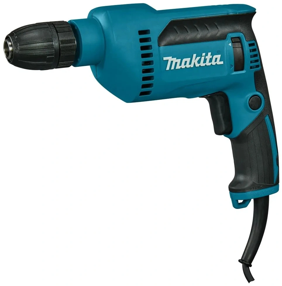 Дрель безударная Makita DP4021 630Вт патрон:быстрозажимной реверс