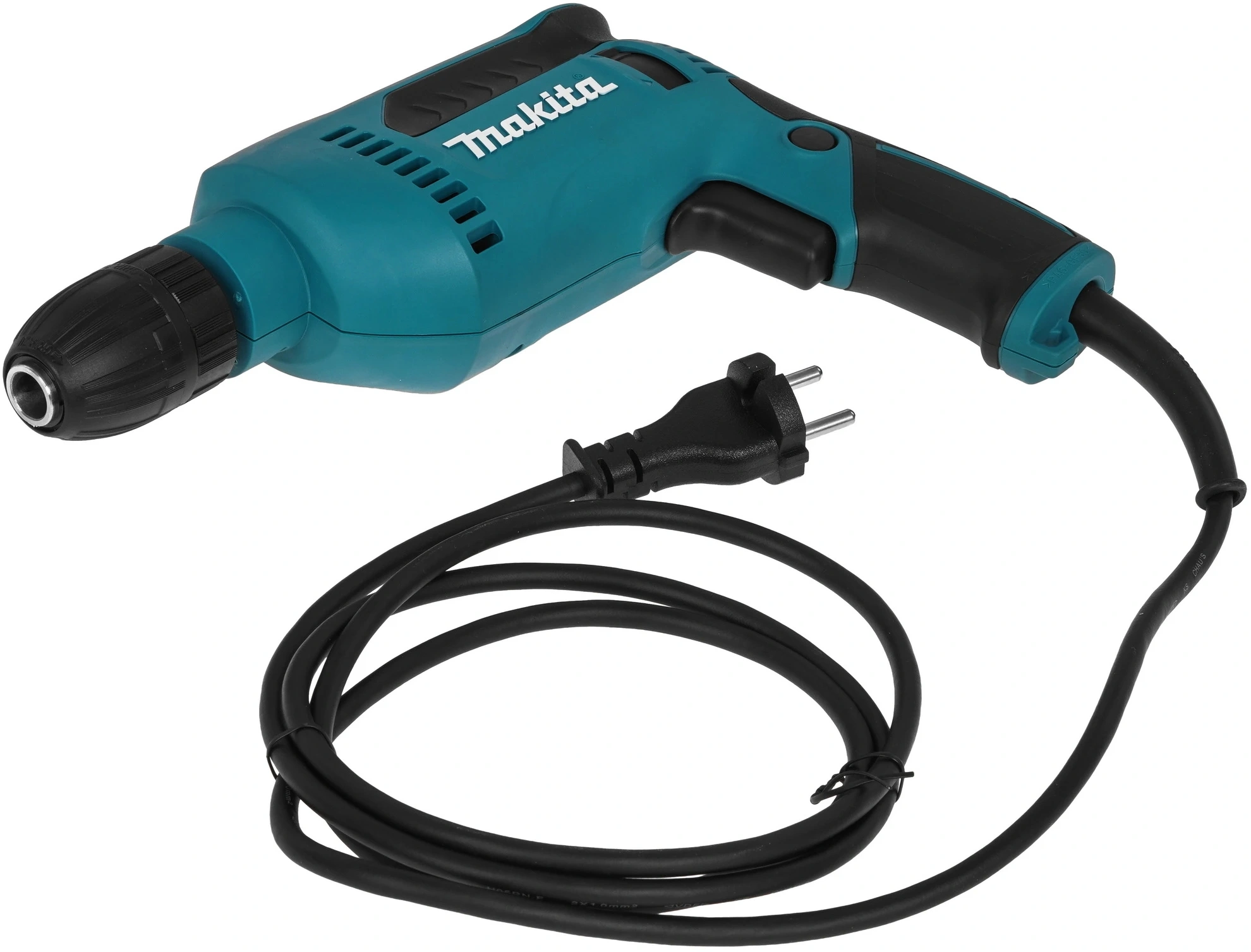 Дрель безударная Makita DP4021 630Вт патрон:быстрозажимной реверс — миниатюра 6