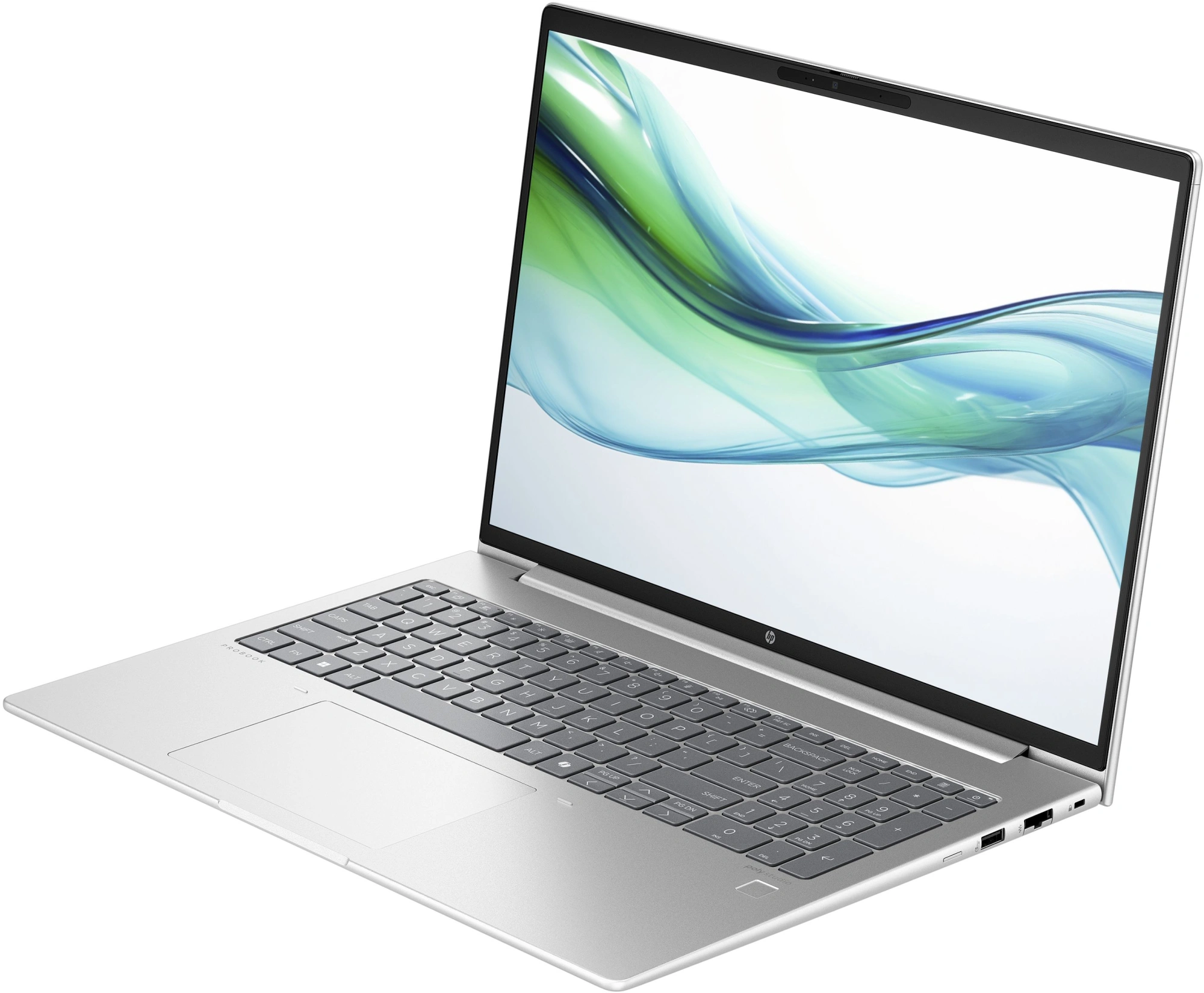 Ноутбук HP ProBook 460 G11 Core Ultra 5 125U 16Gb SSD512Gb Intel Graphics 16" IPS WUXGA (1920x1200) FreeDOS silver WiFi BT Cam (A38BGET) — миниатюра 7
