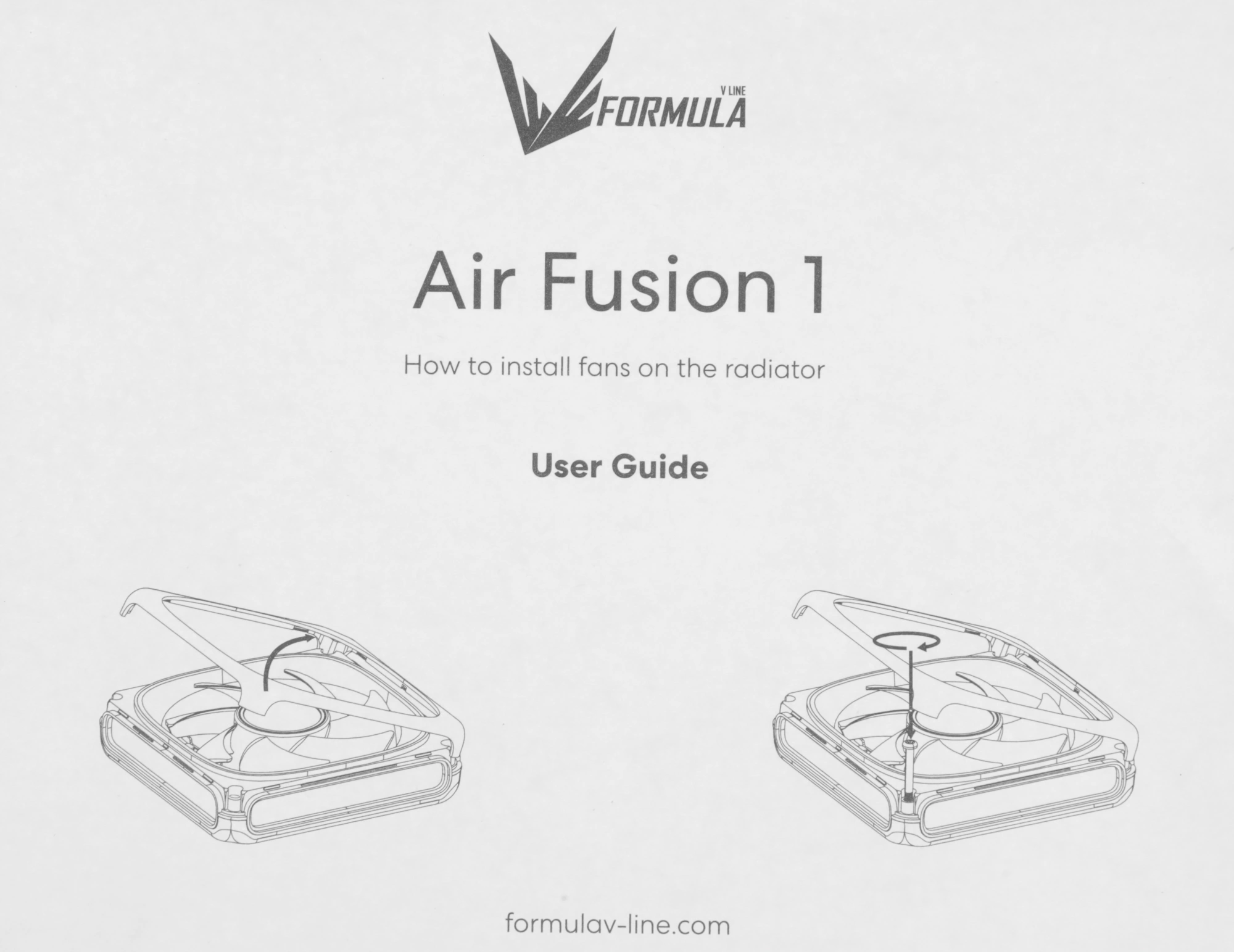 Вентилятор для корпуса Formula Air Fusion 1 Reverse ARGB 120х120x28 белый 4-pin 31.12дБ (AIR FUSION 1 WH REVERSE) Ret — миниатюра 10