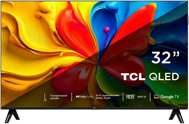 Телевизор QLED TCL 32" 32S4K-UZ черный HD 60Hz DVB-T DVB-T2 DVB-C DVB-S DVB-S2 USB WiFi Smart TV — миниатюра 19