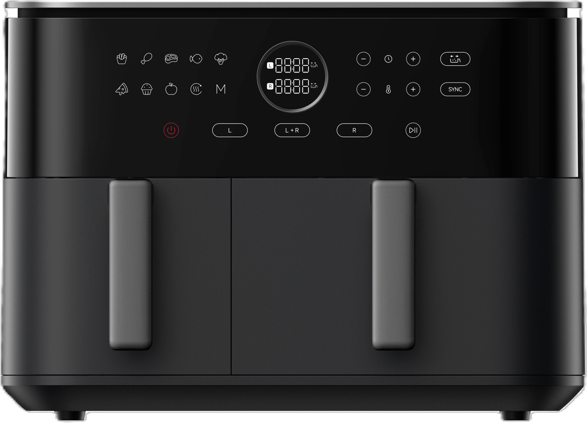 Аэрогриль Xiaomi Dual Zone Air Fryer 10L EU 10л 2700Вт черный (BHR07SGEU) — фото 1