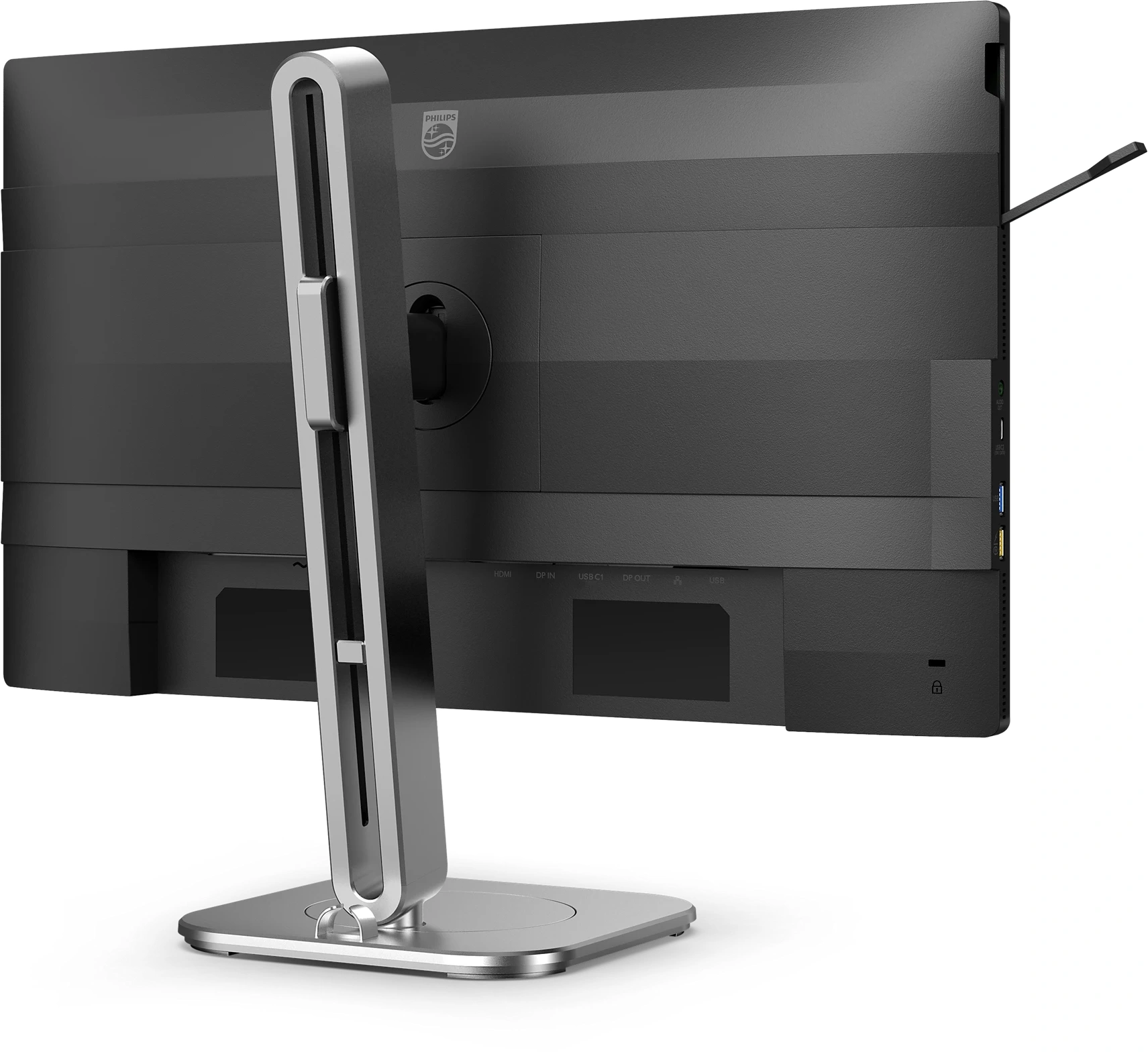 Монитор Philips 23.8" 24B2U4301 черный IPS LED 16:9 HDMI M/M матовая HAS Piv 300cd 178гр/178гр 1920x1080 120Hz DP FHD USB 5.74кг — миниатюра 6