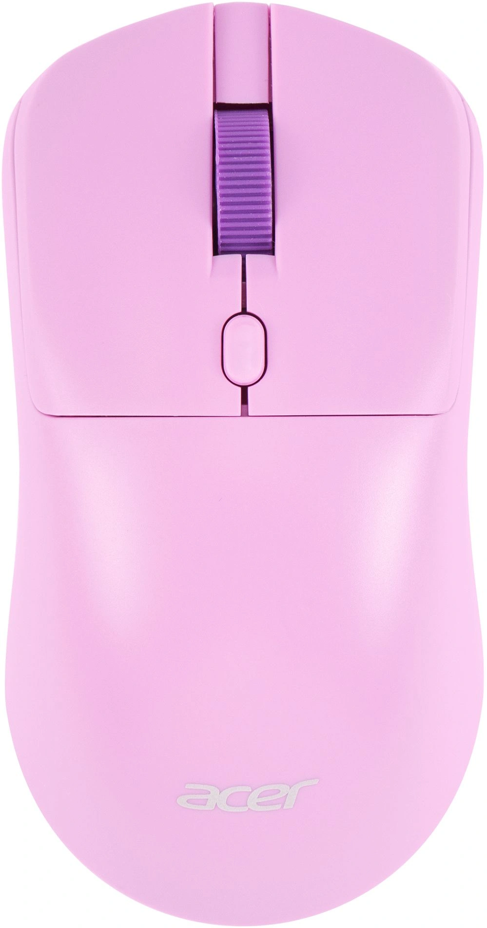 Мышь Acer OMR501 фиолетовый оптическая 1600dpi silent беспров. USB 4but (ZL.MCE11.017) — миниатюра 9
