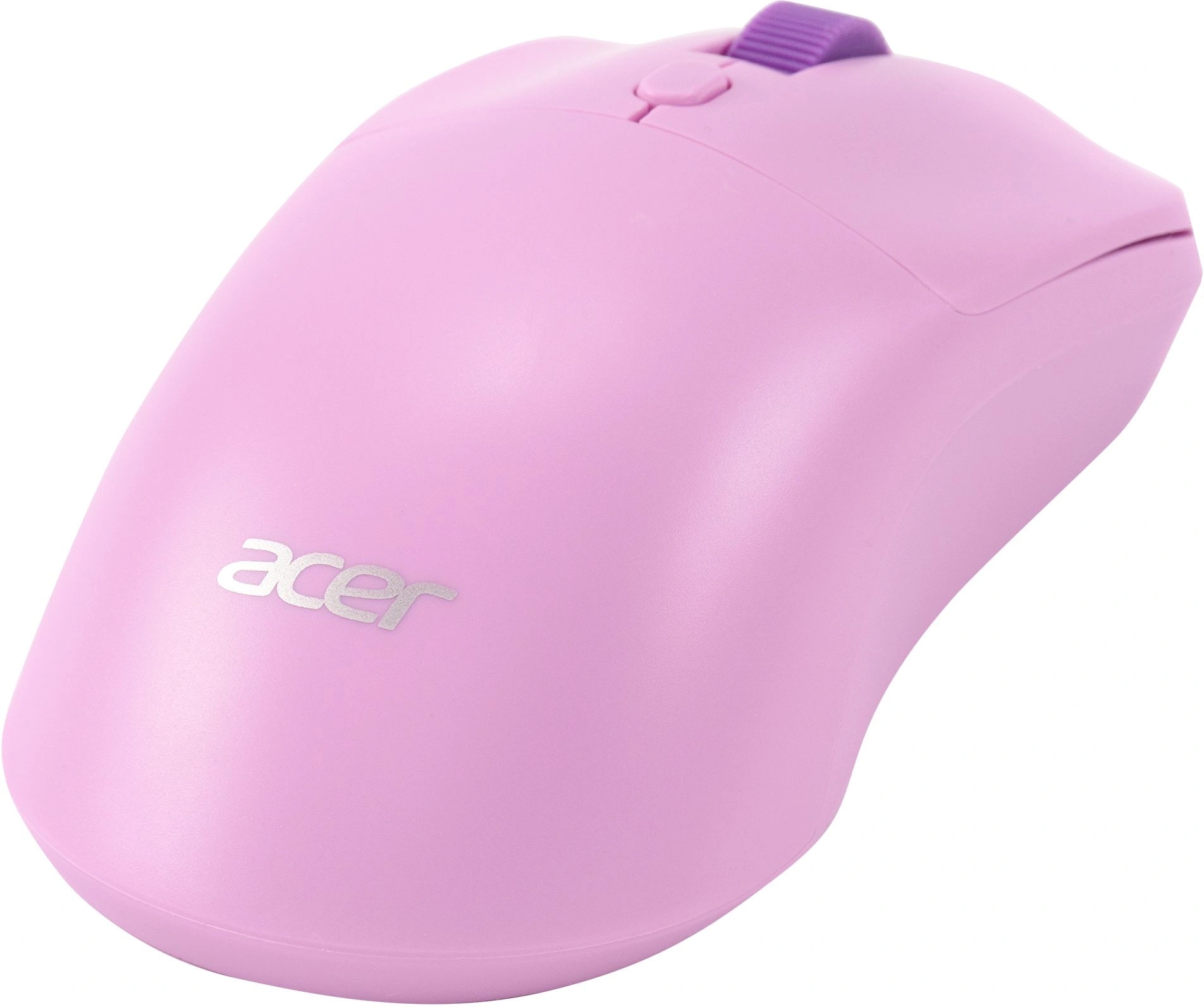Мышь Acer OMR501 фиолетовый оптическая 1600dpi silent беспров. USB 4but (ZL.MCE11.017) — миниатюра 5