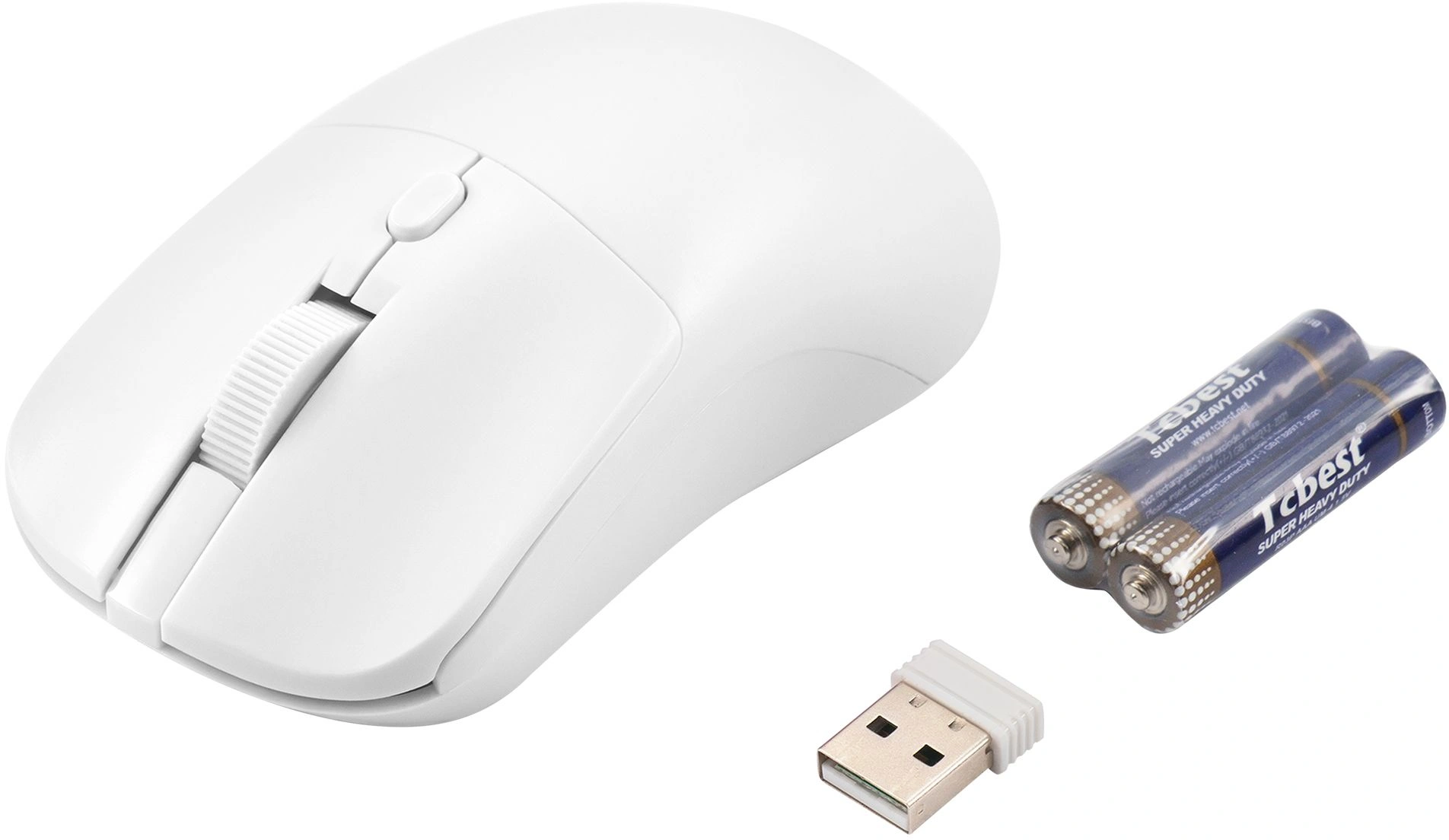 Мышь Acer OMR501 белый оптическая 1600dpi silent беспров. USB 4but (ZL.MCE11.018) — миниатюра 10