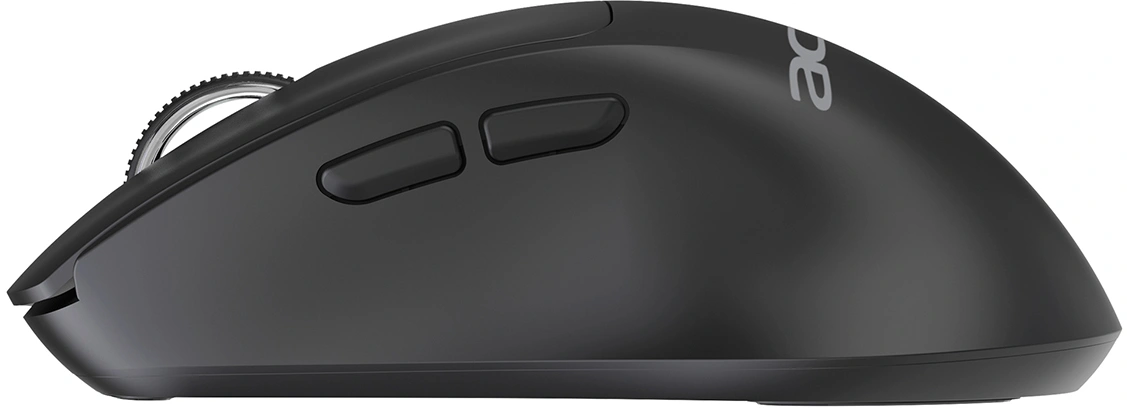 Мышь Acer OMR503 черный оптическая 3200dpi silent беспров. BT/Radio USB 4but (ZL.MCE11.01B) — миниатюра 2