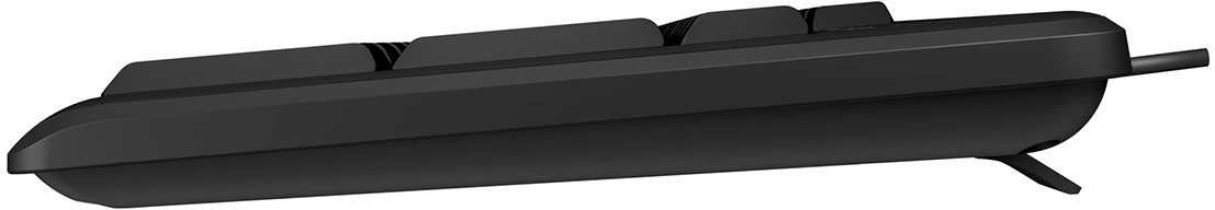 Клавиатура Acer OKW500 черный USB Multimedia (ZL.KBDEE.01T) кабель 1.8м — миниатюра 3